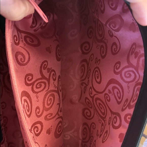 Authentic Brighton Ana Rosa Black Crocodile-Embossed Shoulder Bag - Picture 14 of 14